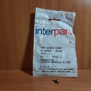 Інжектор C02 газового конвектора BAXI F5/F5S