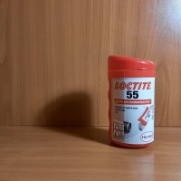 Loctite 55, герметик-нитка для трубної різьби до 3" 160 м.